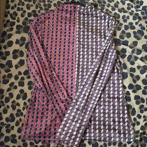 WMNS Velvet Multi-print Top